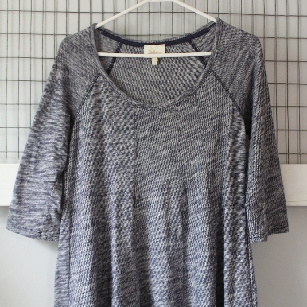 Medium Deletta Blue and White Stripped Tunic